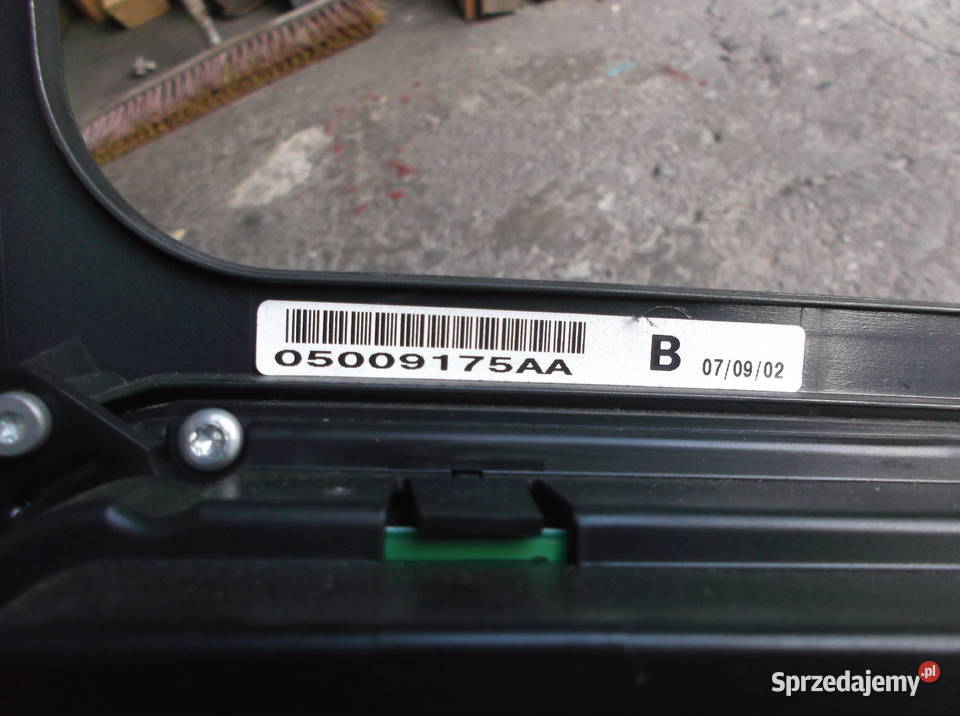 panel klimatyzacji 3 strefowy chrysler voyager Złotoryja