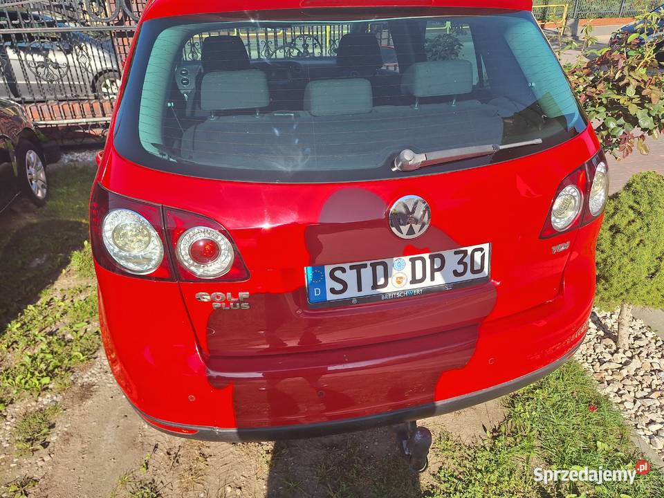 GOLF PLUS GOAL 19TDI 2009r Z Niemiec opłacony Ciechanowiec