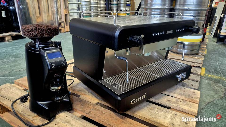 Ekspres Conti CC202D Czarny Cesja leasingu FV Rzeszów