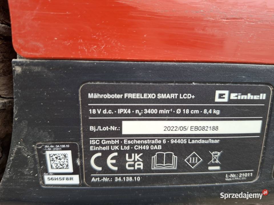 Einhell Robot koszący do trawy Freelexo SMART Roboty koszące