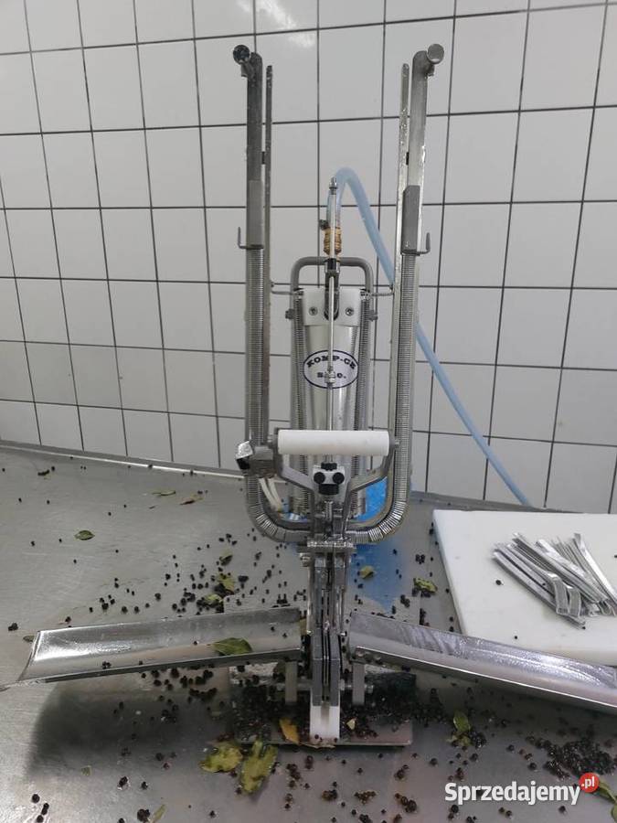 Klipsownica pneumatyczna dwurzędowa stołowa NOWA Żukowo