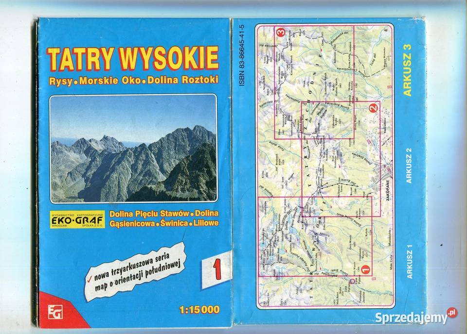 Tatry Wysokie Tatry Zachodnie x 2 Trzy Mapy Pozostałe Szczecin