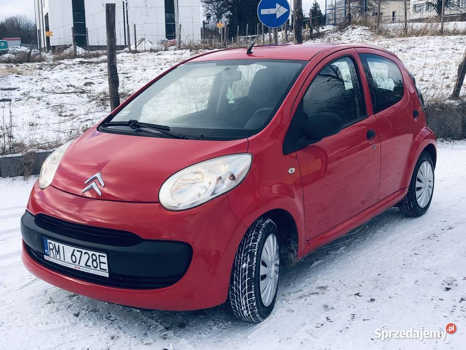 Citron C1 10 VVTi 68 5drzwi czerwień Meksykańska podkarpackie Przeworsk