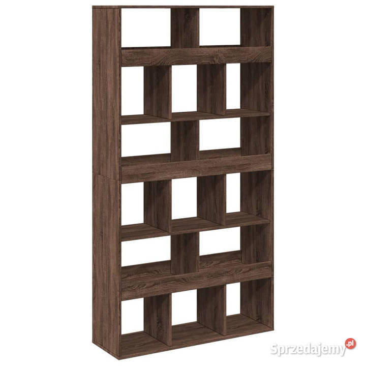Regał brązowy dąb 100x33x1875 materiał Warszawa sprzedam