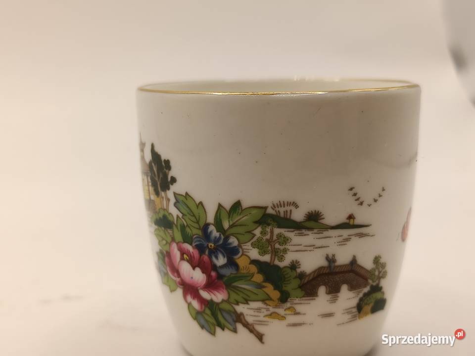 Pojemnik na wykałaczki porcelana PAGODA Zamość