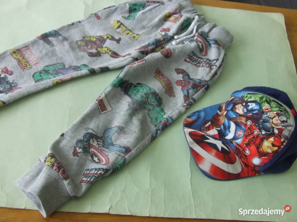 Spodnie dresowe dziecięce Marvel Comics dolnośląskie Oborniki Śląskie