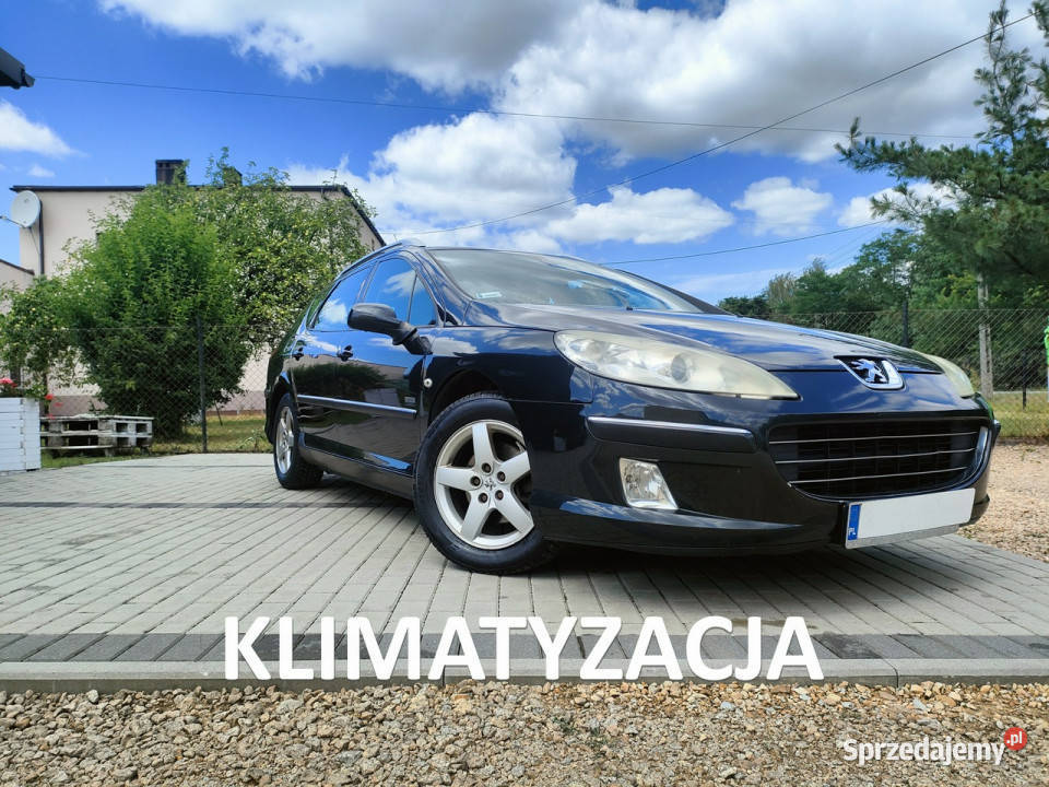 Peugeot 407 SW Peugeot 407 kombi Klima HAK ALUMY Rok produkcji 2006 Chełm Śląski