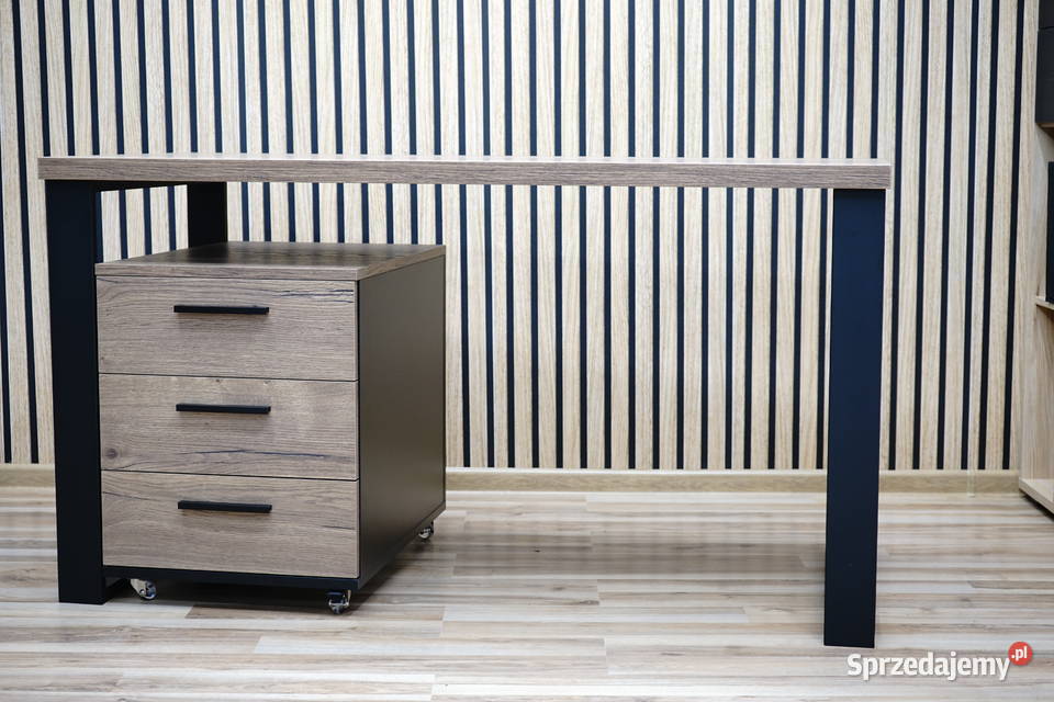 Dizajnerskie biurko z kontenerkiem Neptun One