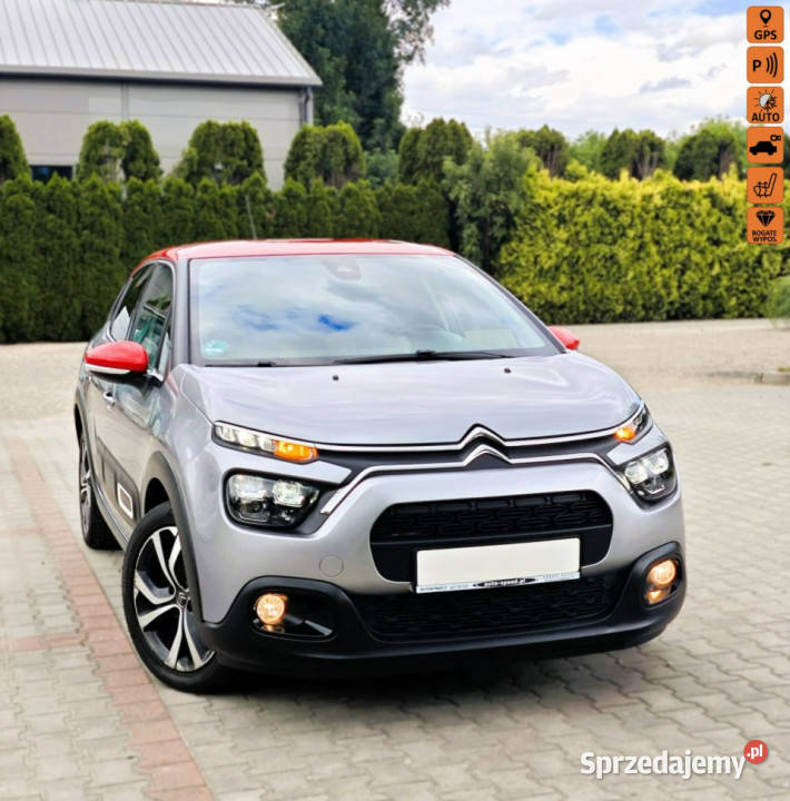 Citroen C3 Navi Kamera dwukolor III 2016 ABS Nowy Sącz