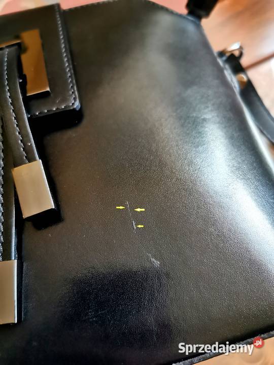 Piękna Stylowa Damska Torebka Skórzana BORSE IN Na ramię  Olsztyn