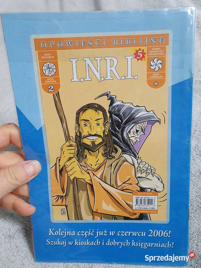 INRI komiks religijny wydawnictwo Mandragora pomorskie Gdynia sprzedam