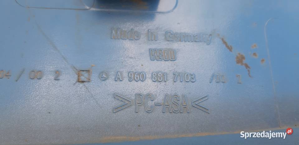 MERCEDES ACTROS MP4 LISTWA NAKŁADKA BŁOTNIKA Listwy i nakładki Bieleń