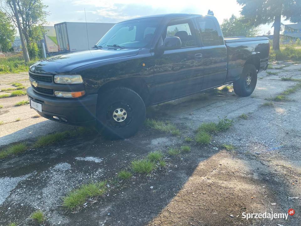 Chevrolet Silverado 1999 48v8 4x4 lpg hak 200KM mazowieckie Trablice