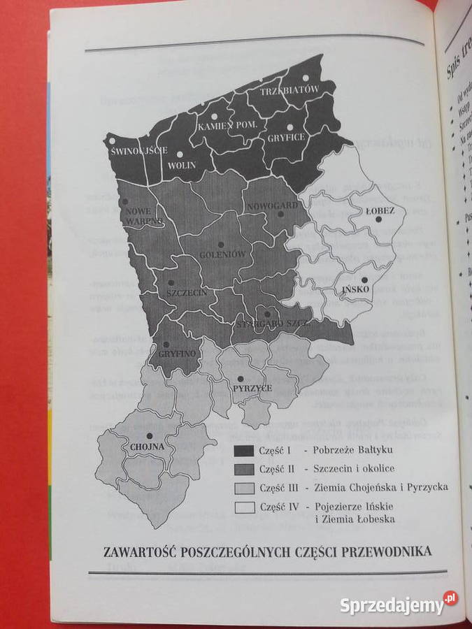 3062 Ziemia Szczecińska 1 i 2 Przewodnik Szczecin sprzedam