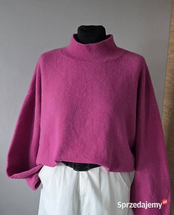 Sweter Other Stories różowy miękki M Płock