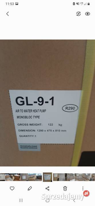 Sprzedam pompę ciepła FOX AIR GL91 Ogrzewanie Gliwice