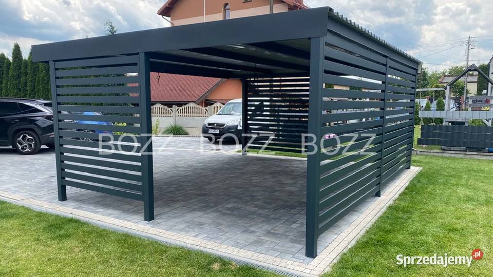 Wiata garażowa na 2 samochody Katowice