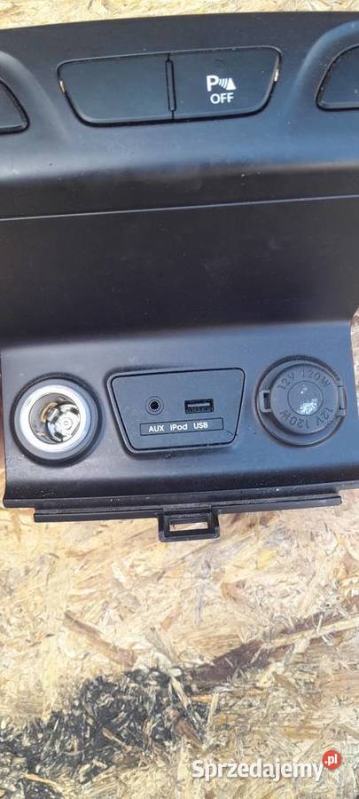 HYUNDAI IX35 PANEL FOTELI GNIAZDO USB AUX Panele sterowania, przełączniki lubuskie Dobiegniew