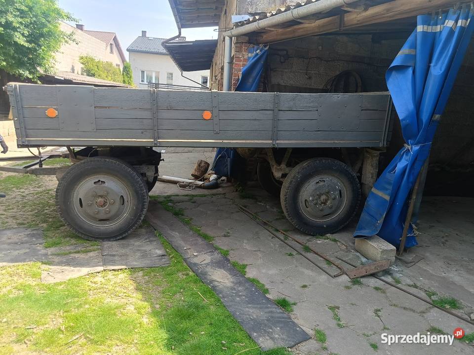Przyczepa rolnicza nieuszkodzony Krzepice sprzedam