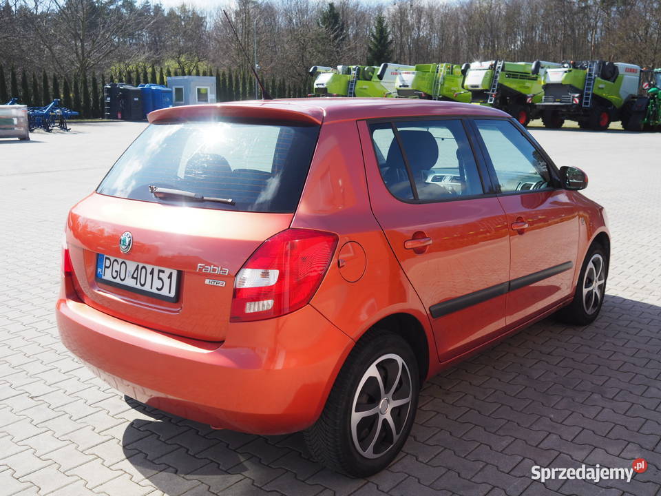 Skoda Fabia II 12 Benzyna klimatyzacja centralny radio wielkopolskie Stęszew