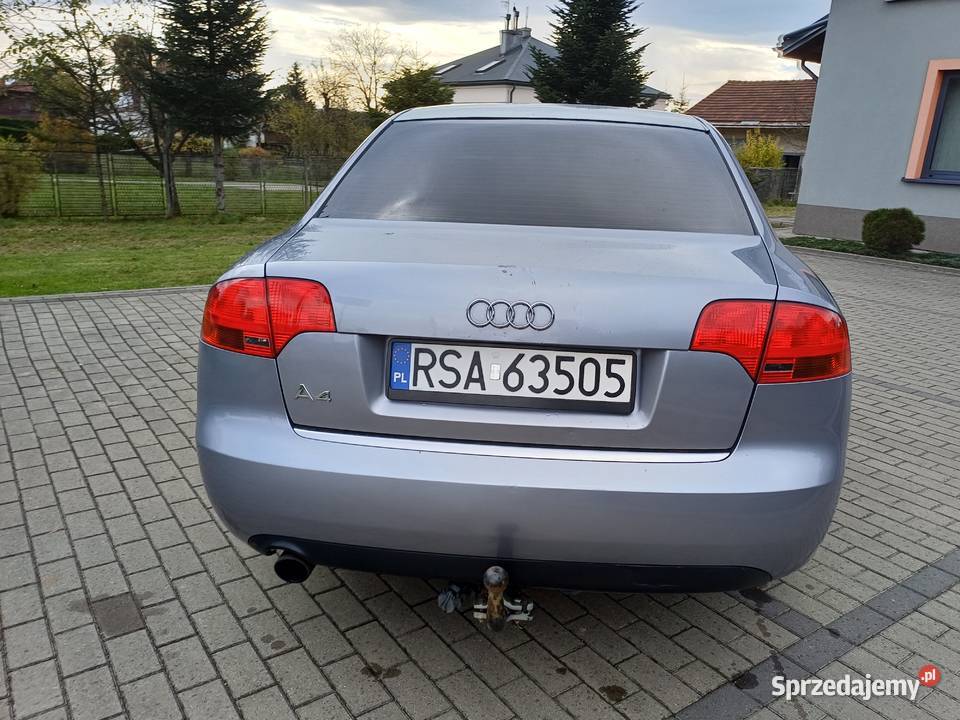 Audi A4 B7 20 Benzynka Krosno sprzedam
