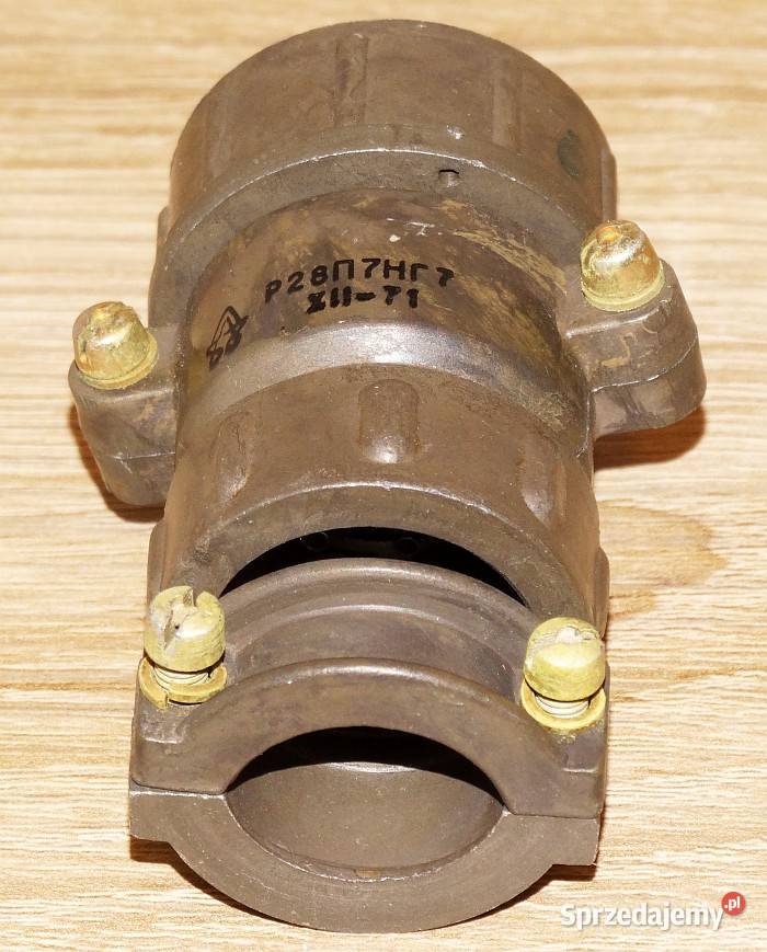 Złącze wtyk męski przemysłowy wojskowy 7 pinów Gliwice sprzedam