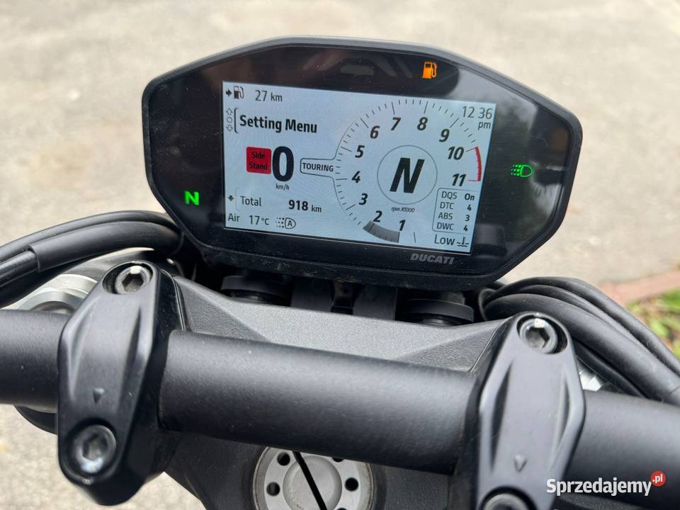 Ducati 4m Monster 2022 r nowy Rok produkcji 2022 Ducati Łódź