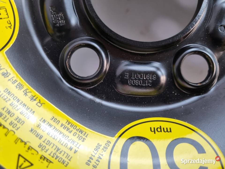 KOŁO DOJAZDOWE Ford S Mondeo mk4 dojazdówka Chełm