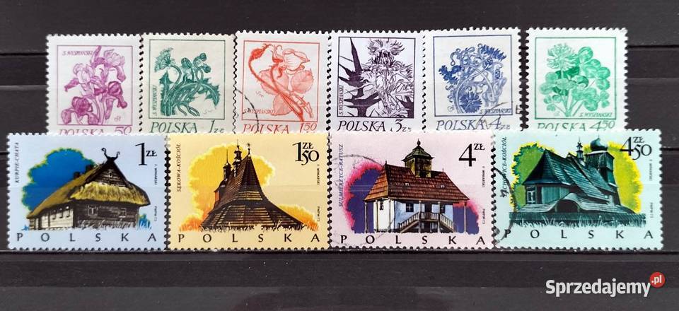 L Znaczki polskie 1974 kwartał I łódzkie