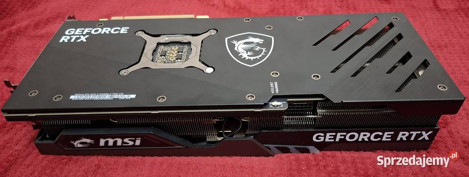 Karta graficzna MSI Geforce RTX 4070 Ti Gaming X Warszawa