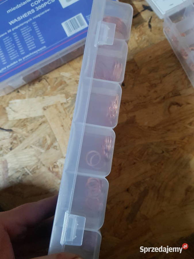 PODKŁADKI MIEDZIANE USZCZELKI ZESTAW 300 Głogowa