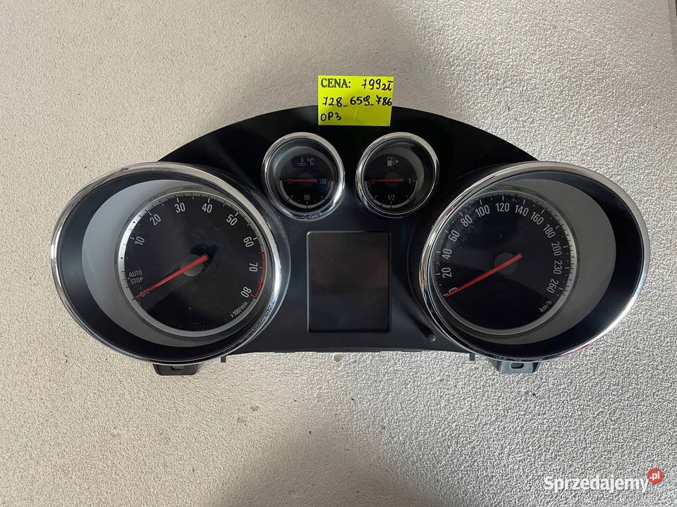 LICZNIK ZEGARY OPEL MOKKA MERIVA CORSA ASTRA