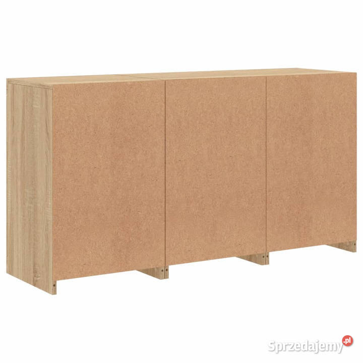 Szafka z oświetleniem LED dąb sonoma 123x37x67 Warszawa