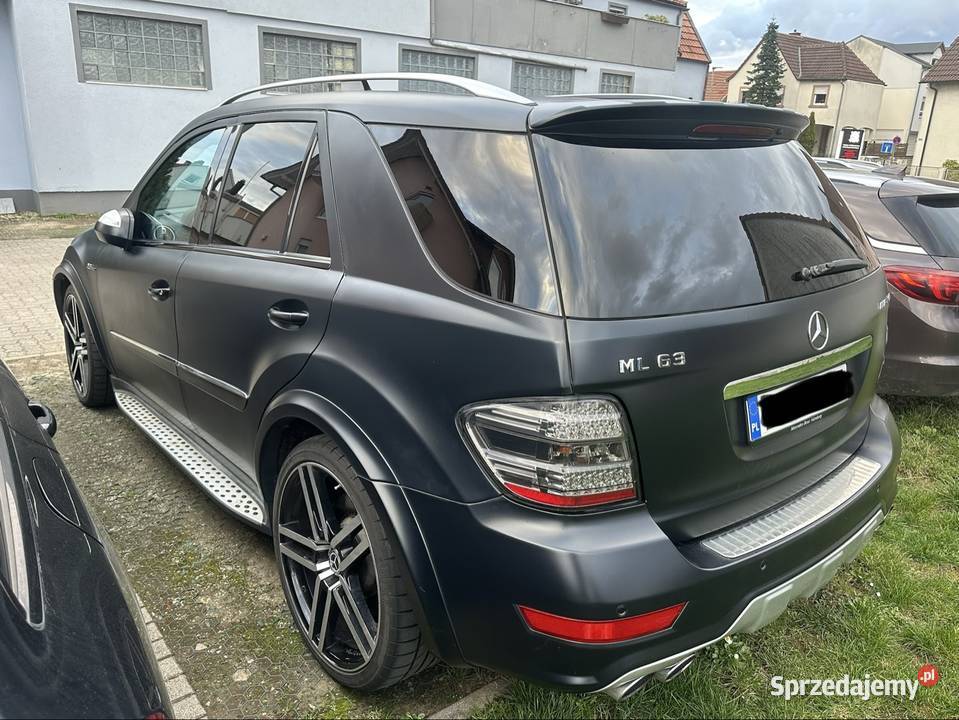 ML 63 AMG Czarny mat Alu 22 LPG STAG Terenowy Szczecinek