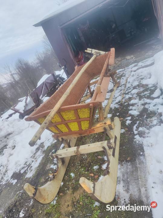 Sanie konne Łęka sprzedam