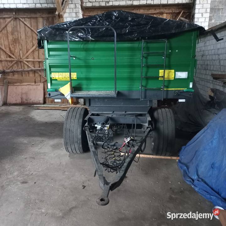 Przyczepa HW 8011 3 stronny wywrot Ładowność 810 łódzkie Aleksandrów Łódzki