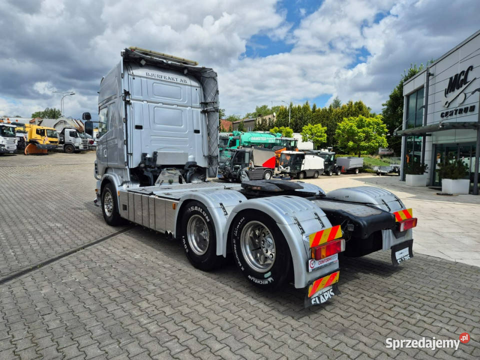 Scania R500 V8 Manual SUPER Scania R500 6X2 V8 Samochody ciężarowe