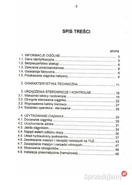 Farm mot 250 D instrukcja obsługi Stalowa Wola