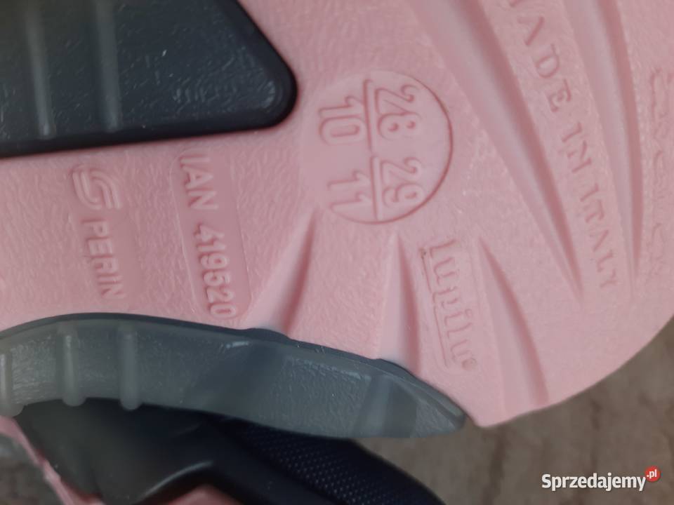 Kalosze dziecięce świecące z wyściółką 2829