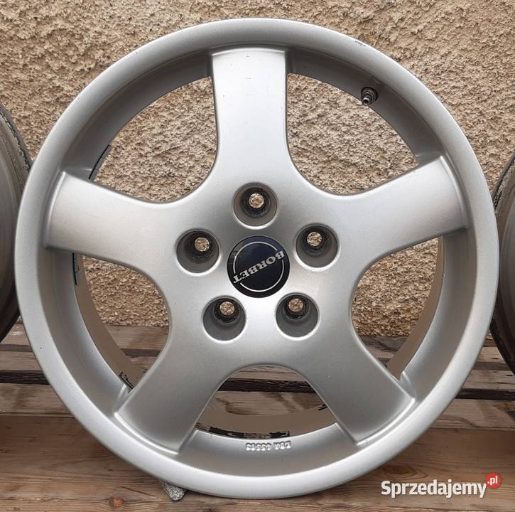 FELGI ALUMINIOWE BORBET 7JX16H2 5X112 VW AUDI SEAT SKODA Mielęcin