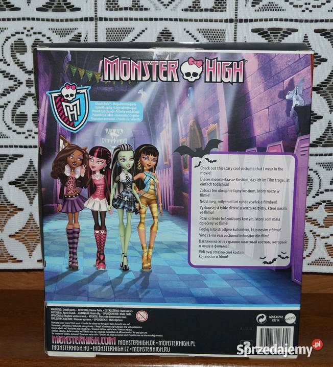 Monster High FRANKIE STEIN Ghouls Rule Halloween lalka MH Czerwionka ...