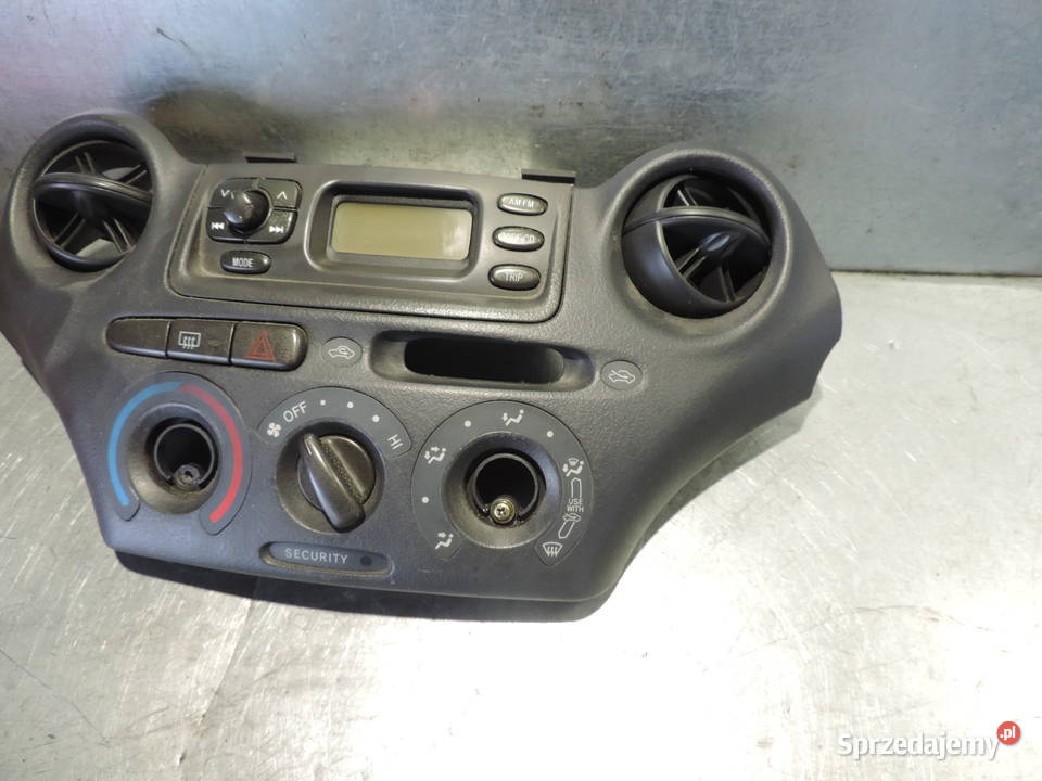 RADIO PANEL KLIMATYZACJI TOYOTA YARIS I Nowy Sącz