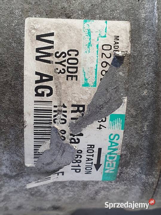 SPRĘŻARKA KLIMATYZACJI Skoda Octavia II Audi A3 osobowe Chełm