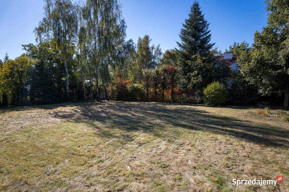 Działka budowlana 1200 m2 w zielonej Parcela-Obory