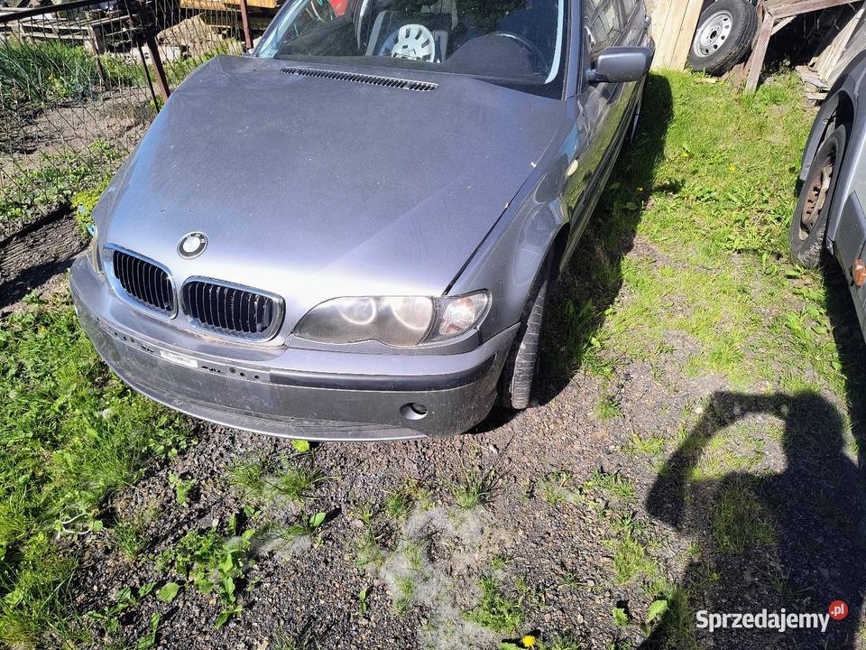 BMW E46 18 Benz lpg gaz srebrny Budziszów Wielki