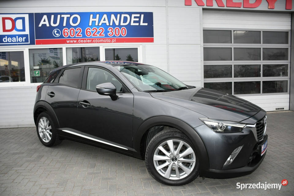 Mazda CX3 15d 100 bezwypadkowy FullLED Skóra Hrubieszów