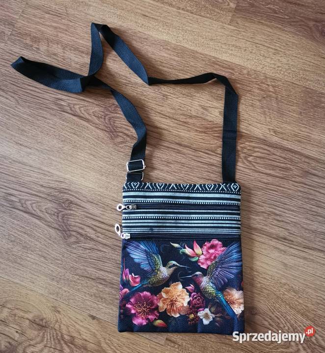 Torebka damska podróżna na regulowanym pasku Lędziny sprzedam