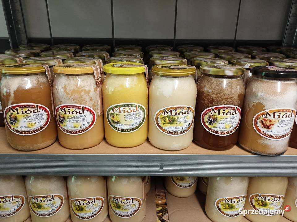 Miód z przydomowej pasieki Pasym