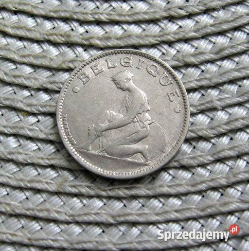 Belgia 1 Frank 1937r Kalisz