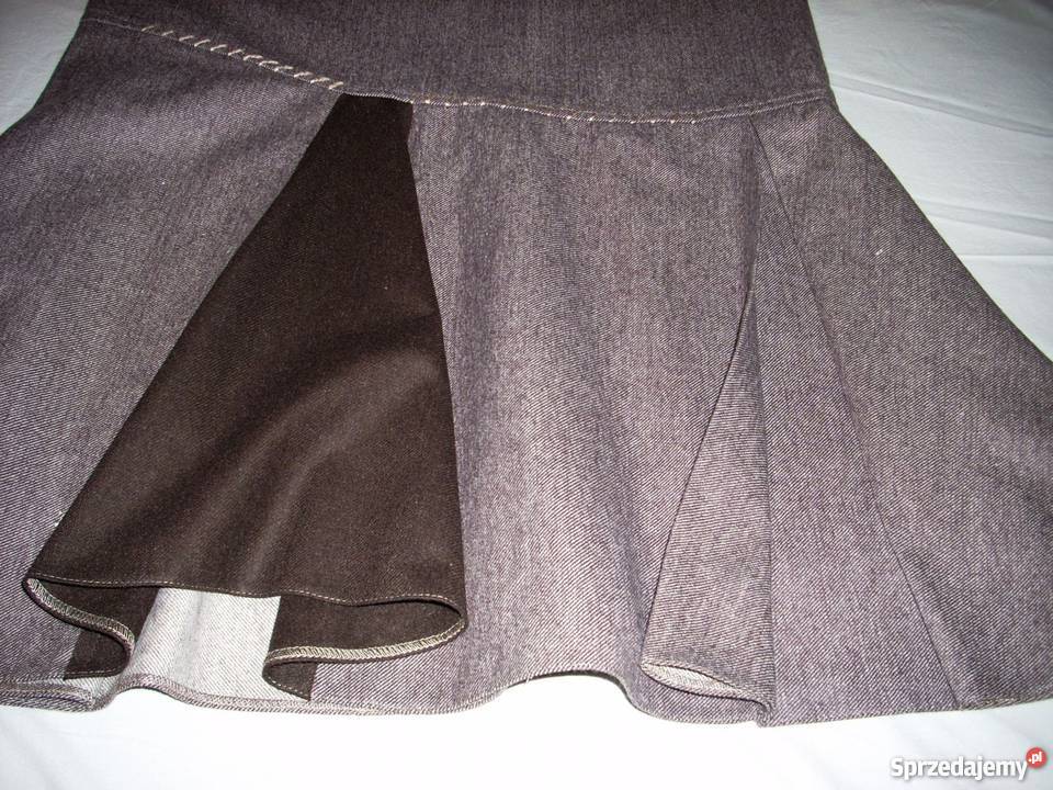 AE Woman Ciepła Spódnica Wełna Melanż 42 XL 44 Nowy Sącz